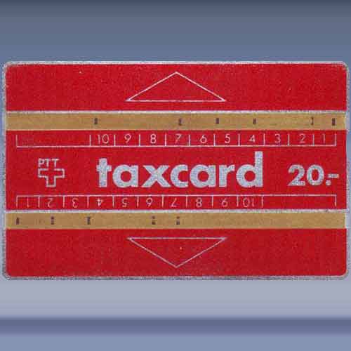 Taxcard 20 Red (608B)